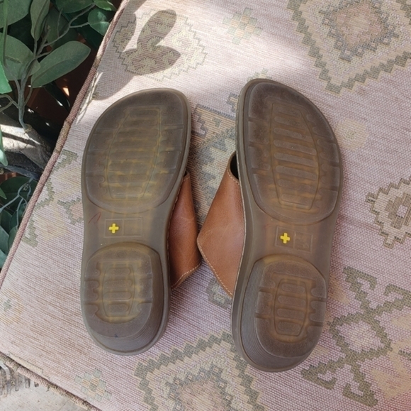 Dr. Martens Leather Thongs Slide Sandals Made In England - Picture 6 of 7
